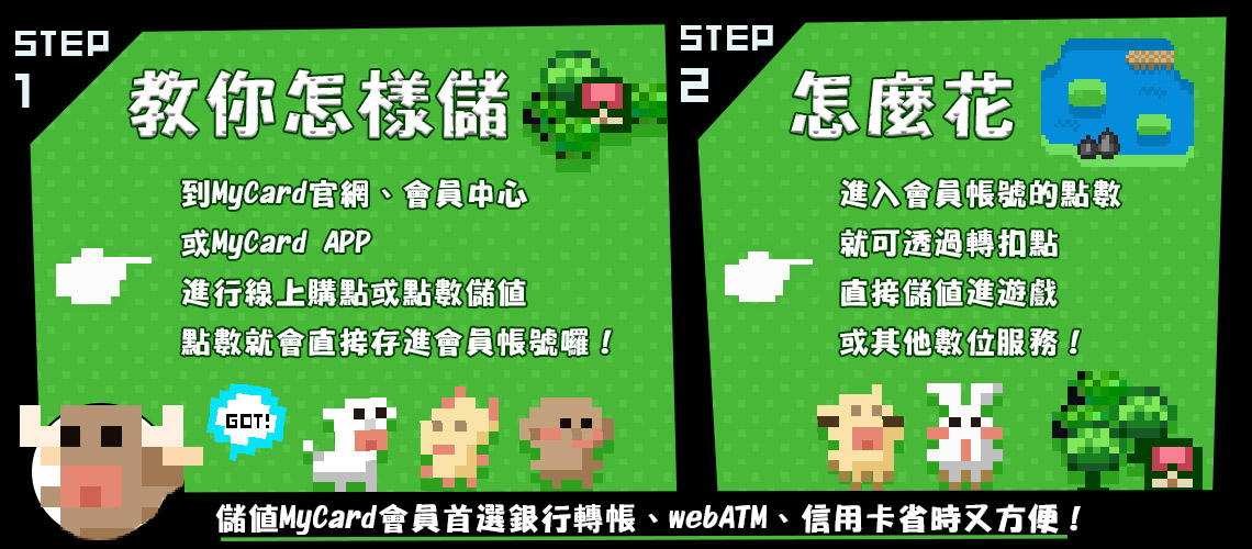 MyCard會員的儲值方法